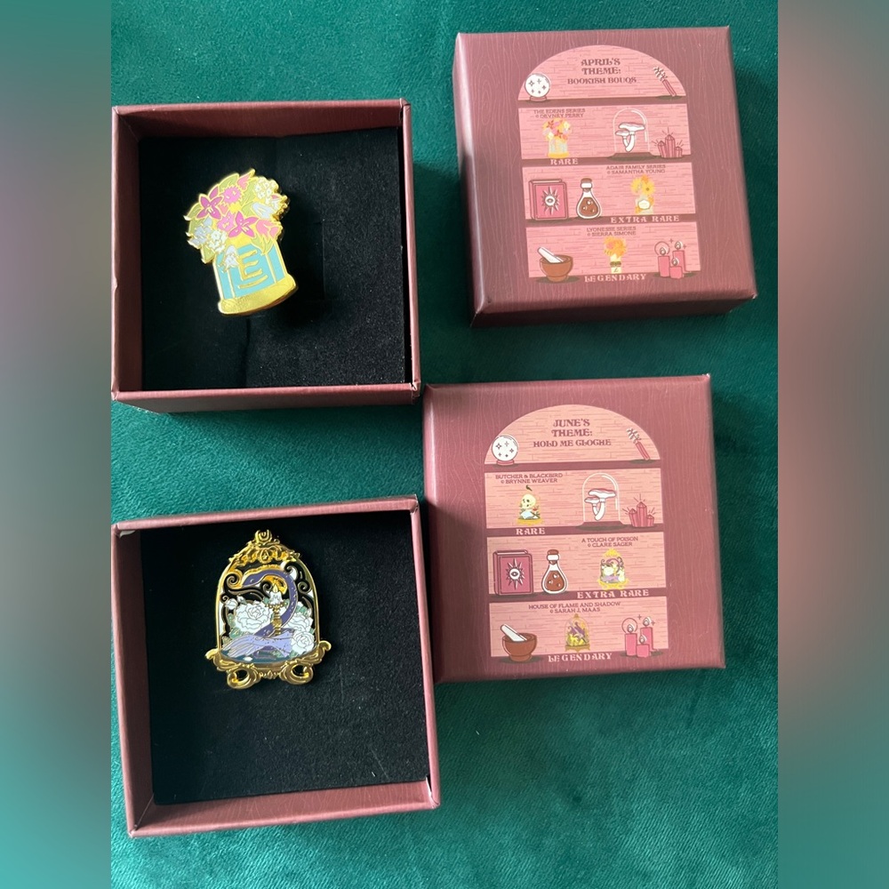 Darkly Box Pins